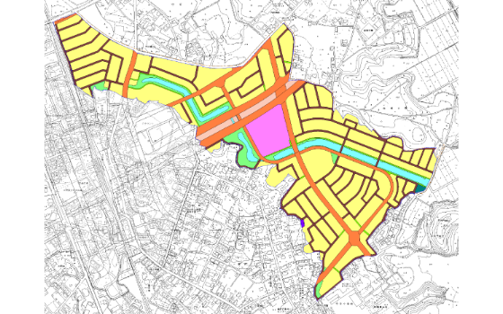 茨城県内　地図