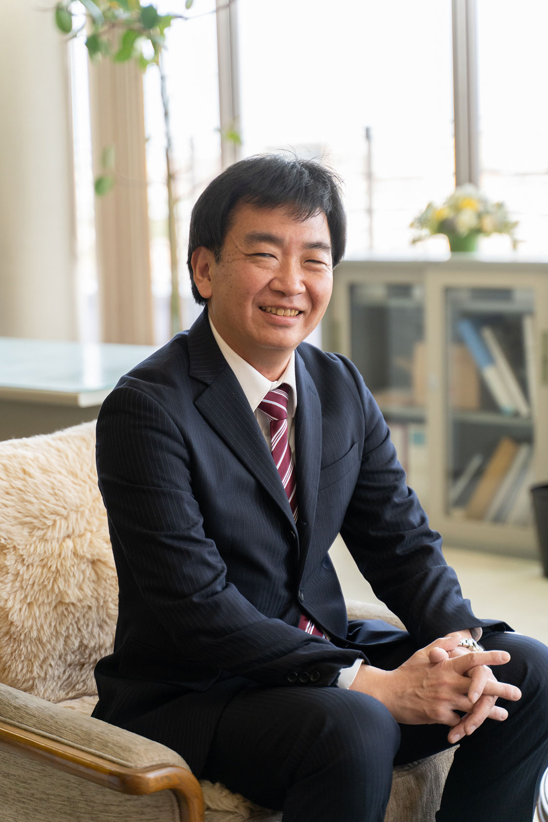 日本測地設計株式会社 代表取締役社長 松崎　明毅